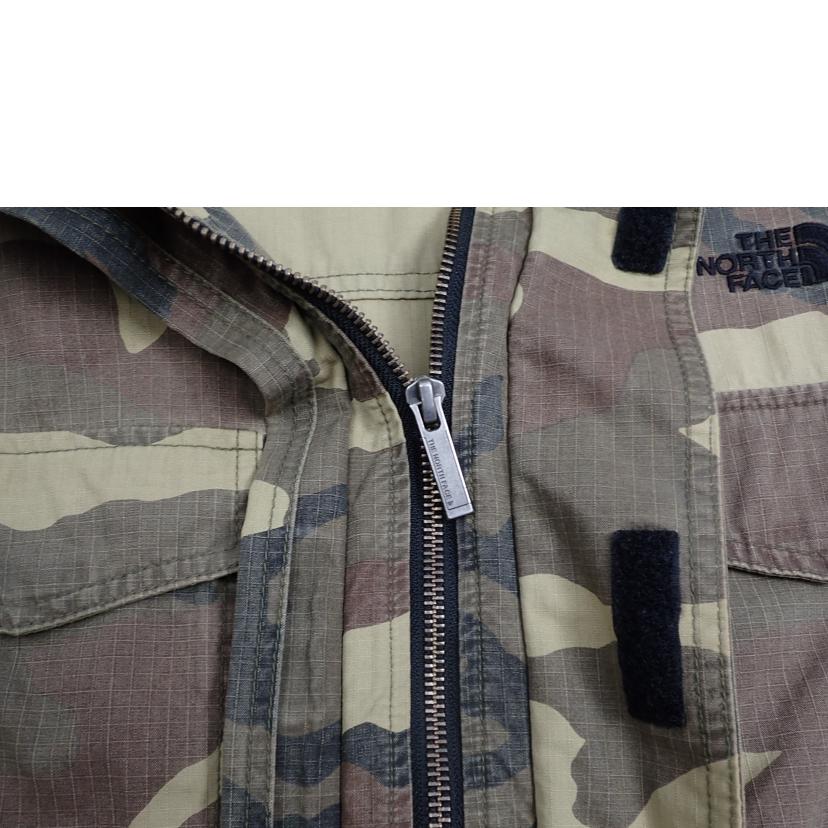 THENORTHFACE ノースフェイス/★THENORTHFACEビーメックスパーカーユーズド加工カモラフ迷彩柄カーキーベージュ茶/NP11728//L/Bランク/62