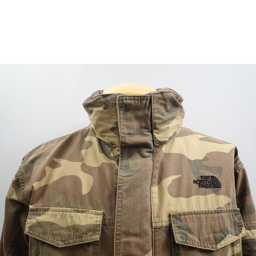 THENORTHFACE ノースフェイス/★THENORTHFACEビーメックスパーカーユーズド加工カモラフ迷彩柄カーキーベージュ茶/NP11728//L/Bランク/62