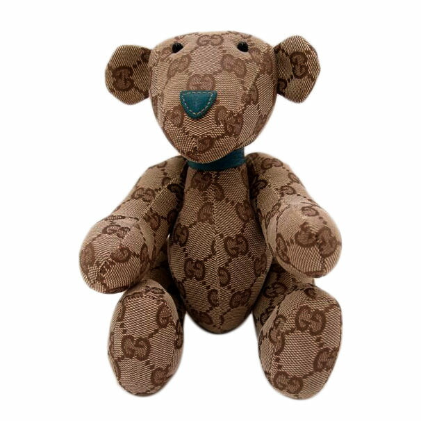 GUCCI グッチ/GGキャンバステディベア/ブルー//SAランク/69