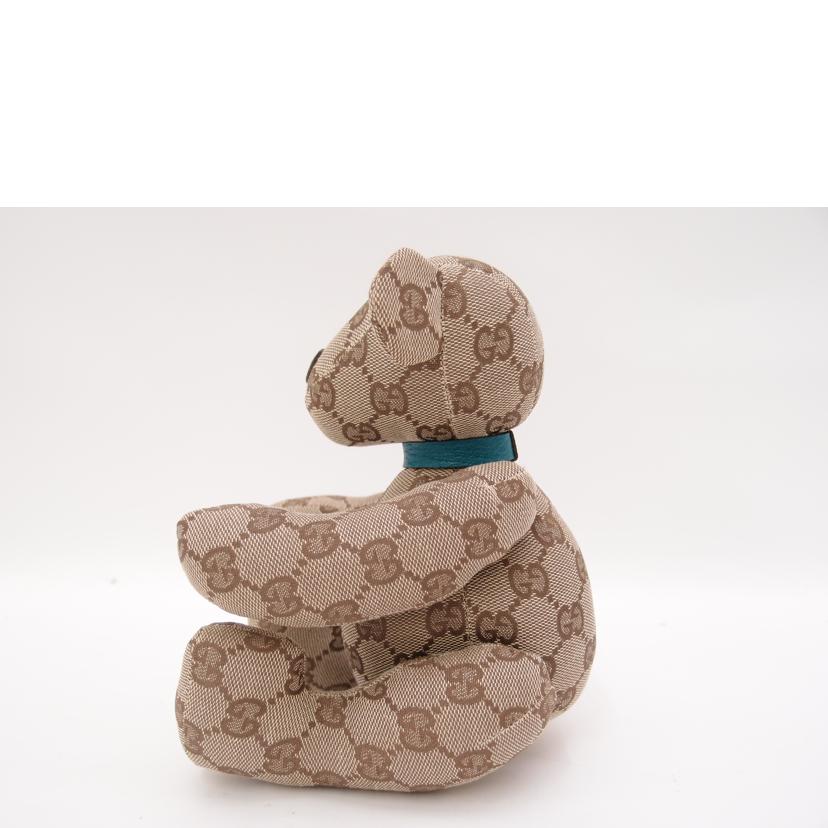 GUCCI グッチ/GGキャンバステディベア/ブルー//SAランク/69