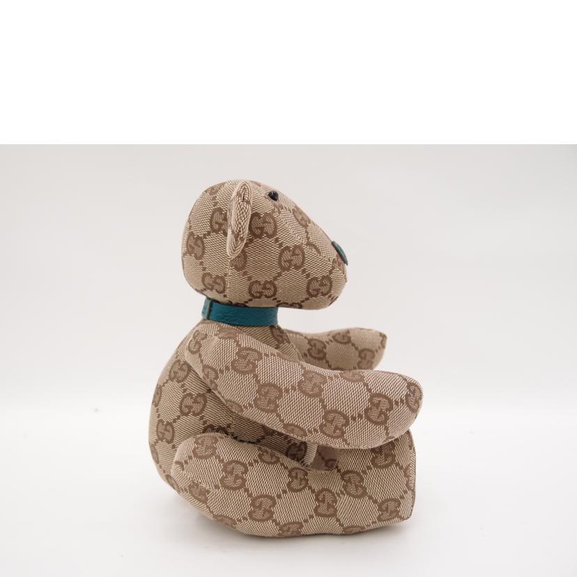 GUCCI グッチ/GGキャンバステディベア/ブルー//SAランク/69