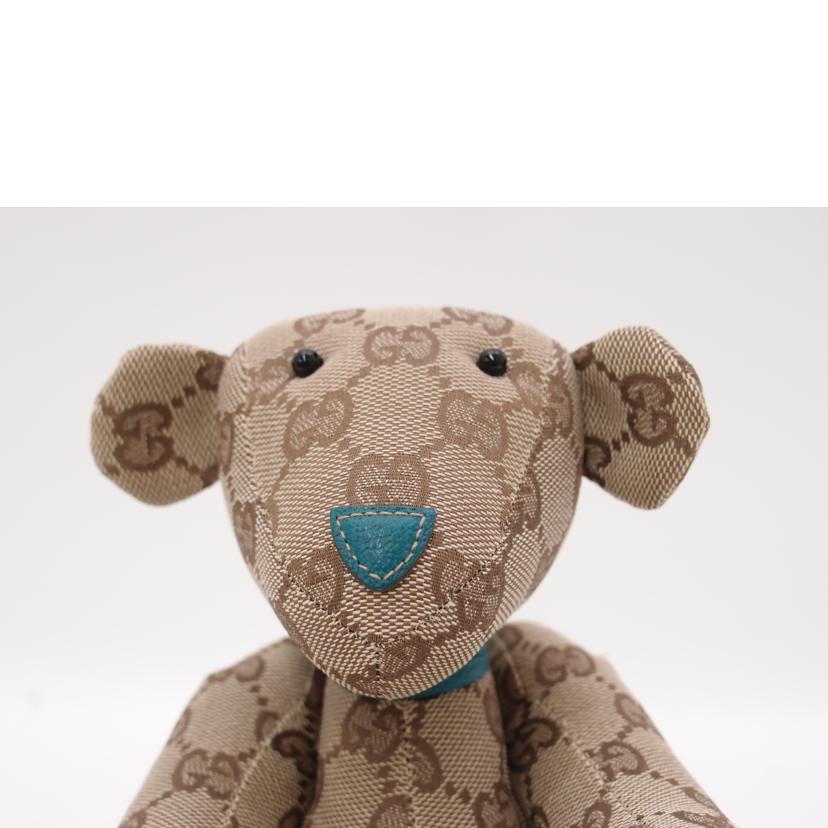 GUCCI グッチ/GGキャンバステディベア/ブルー//SAランク/69