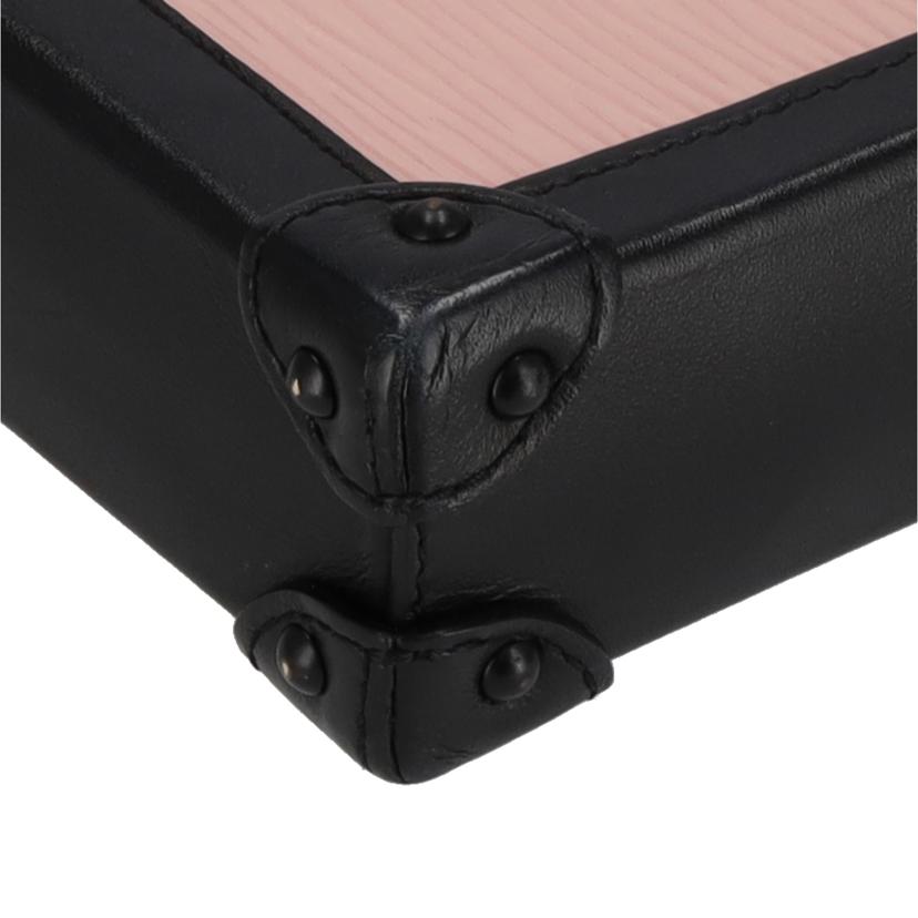 LOUIS VUITTON ルイヴィトン/ポシェット・トランク・ヴェルティカル/エピ/ローズバレリーヌ/M67872//RFI*/Aランク/75