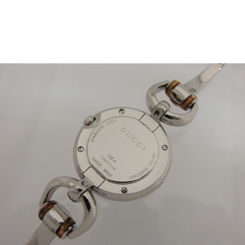 GUCCI グッチ/バンブーコレクション/シルバー文字盤/クォーツ/YA132409//13427514/ABランク/04