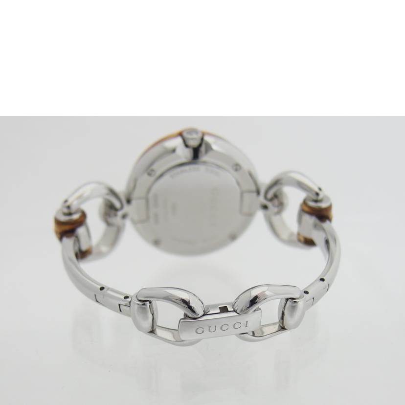 GUCCI グッチ/バンブーコレクション/シルバー文字盤/クォーツ/YA132409//13427514/ABランク/04