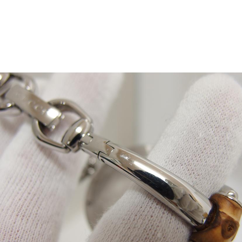 GUCCI グッチ/バンブーコレクション/シルバー文字盤/クォーツ/YA132409//13427514/ABランク/04