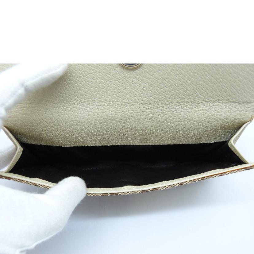 GUCCI グッチ/GGキャンバス Wホック二つ折り長財布/120931//486430/Aランク/03