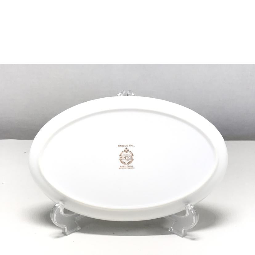 MINTON ミントン/HADDON HALL ハドンホール グリーン プレート//Aランク/51