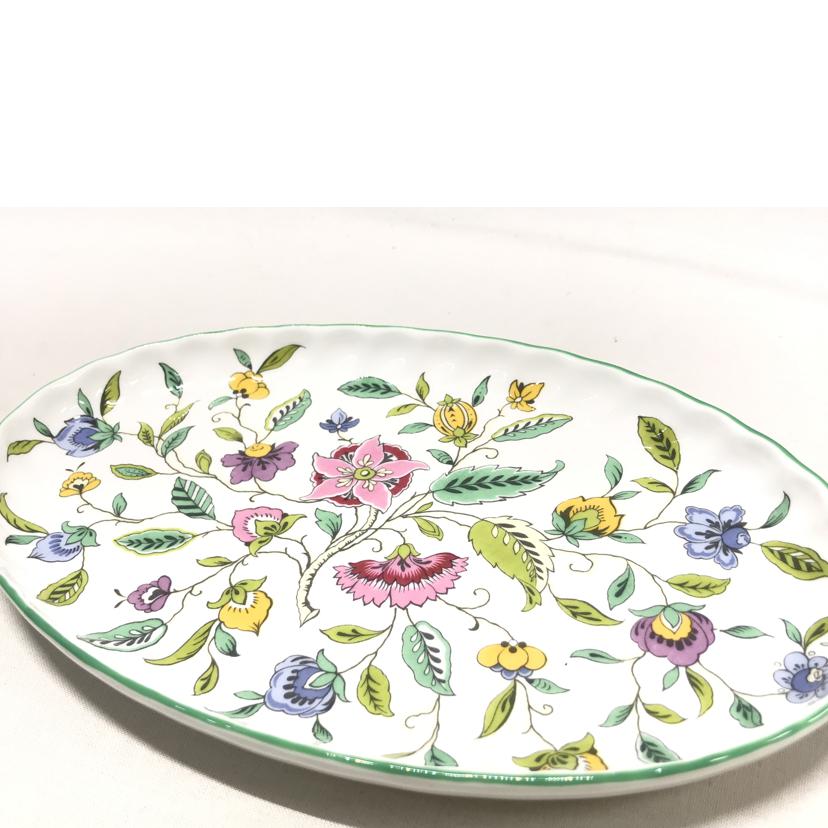 MINTON ミントン/HADDON HALL ハドンホール グリーン プレート//Aランク/51