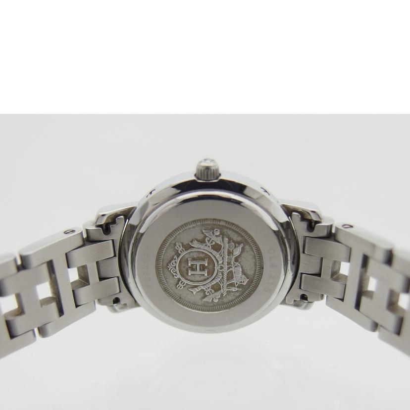HERMES エルメス/クリッパー/ダークグレー文字盤/レディースウォッチ/クォーツ/CL4.210//1357259/ABランク/04
