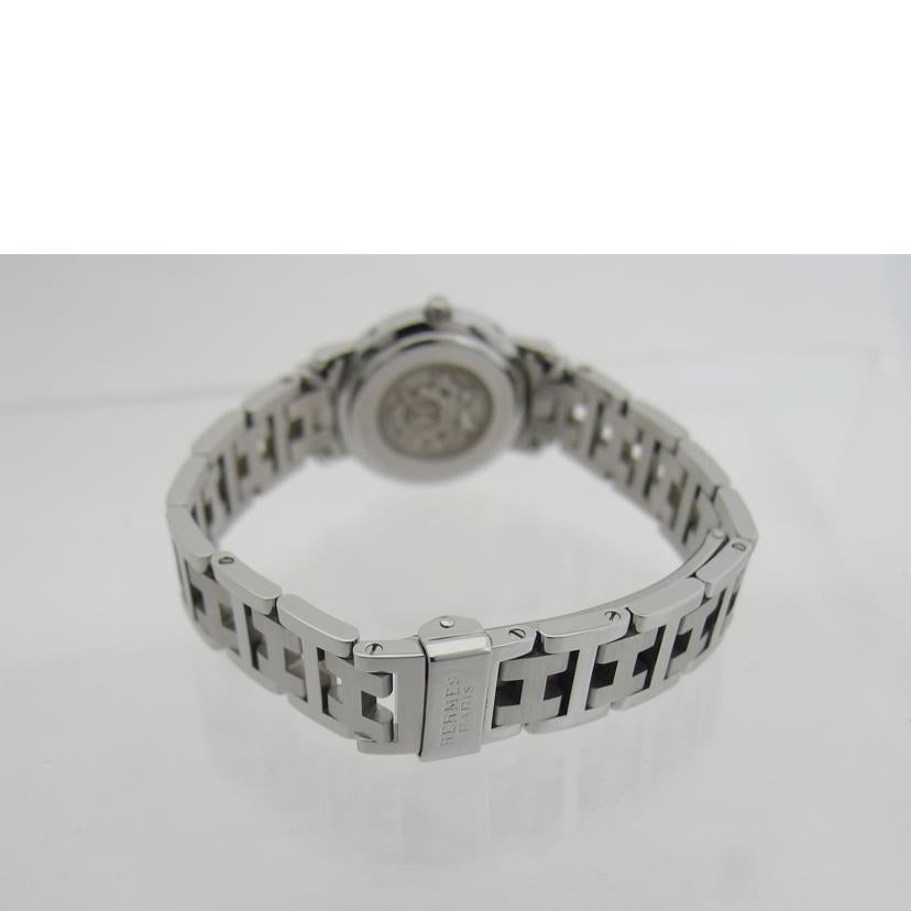 HERMES エルメス/クリッパー/ダークグレー文字盤/レディースウォッチ/クォーツ/CL4.210//1357259/ABランク/04