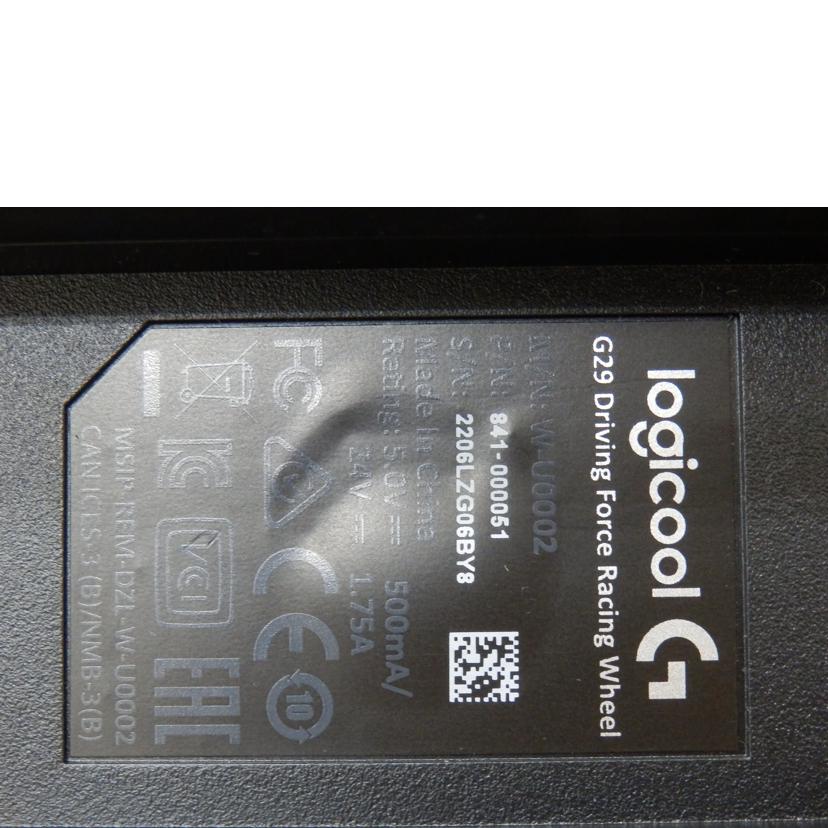 Logicool Logicool/G29 ドライビングフォース/W-U0002//2206LZG06BY8/ABランク/88