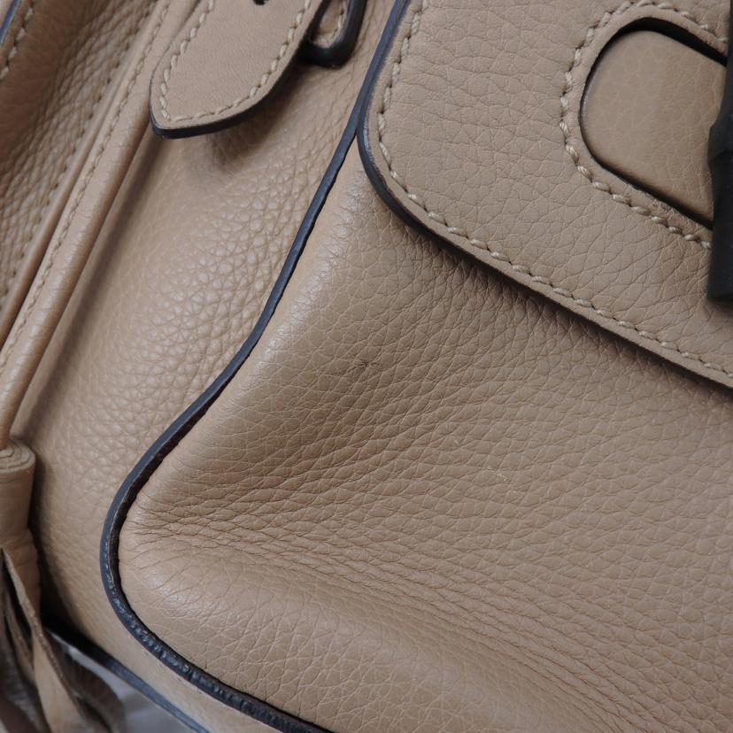 GUCCI グッチ/レザーフリンジバンブーリュックサック/370833//467891/ABランク/77