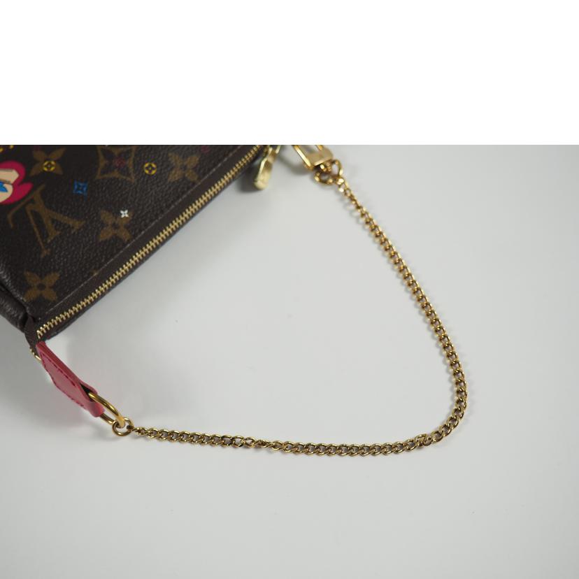 LOUIS VUITTON ルイヴィトン/ミニポシェット アクセソワール ヴィヴィエンヌ ホリデーポーチ /M69752//SF3210/Aランク/79