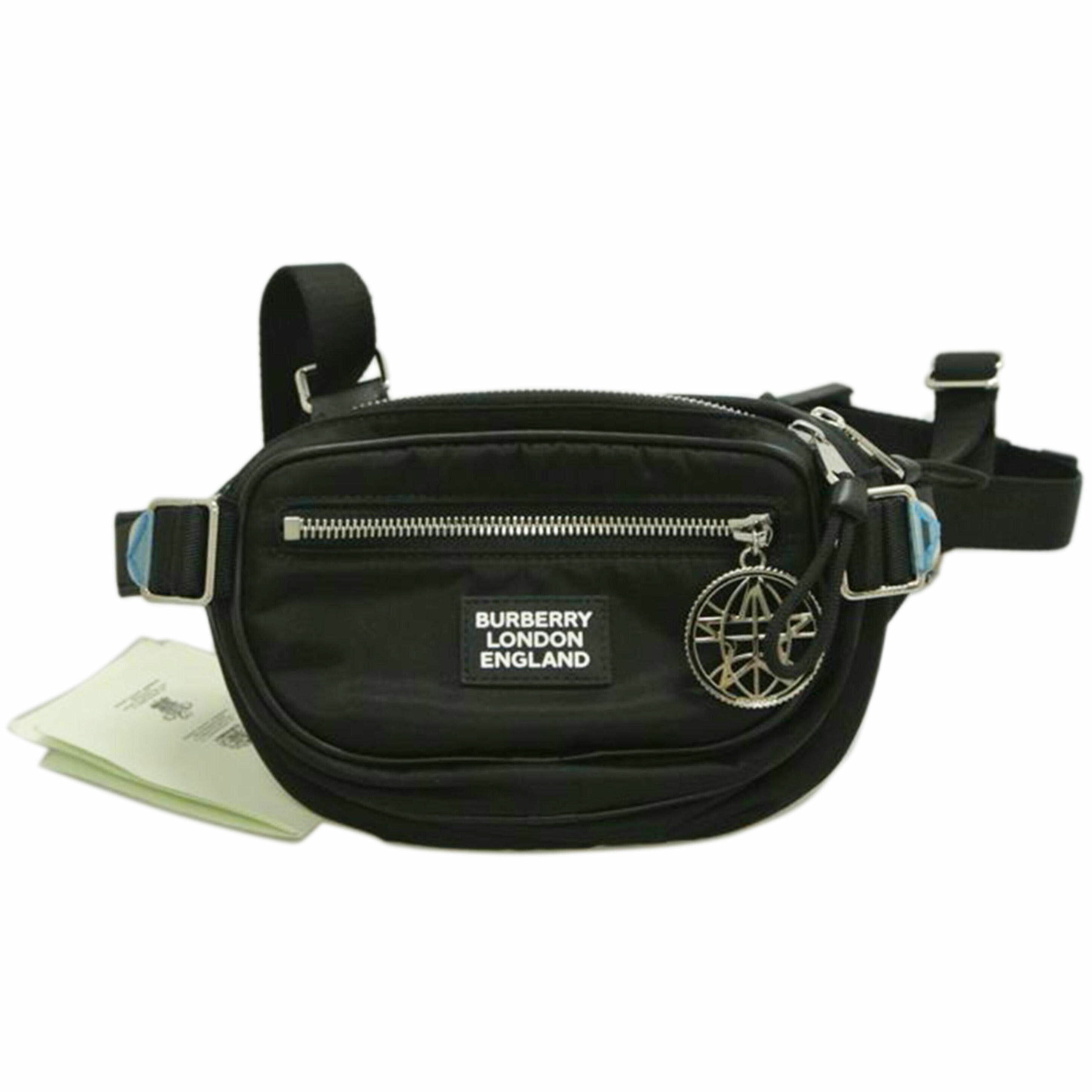 BURBERRY バーバリー/クロスボディバッグ 黒/8028242//70B/Sランク/87