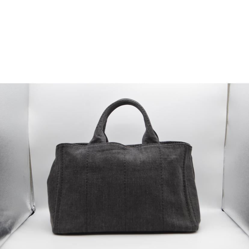 PRADA プラダ/カナパMM/デニム/ネロ/B2642B//Aランク/89