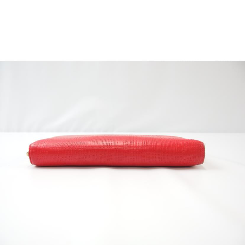 LOEWE/アナグラムジップアラウンドウォレット/赤//411511/BCランク/83
