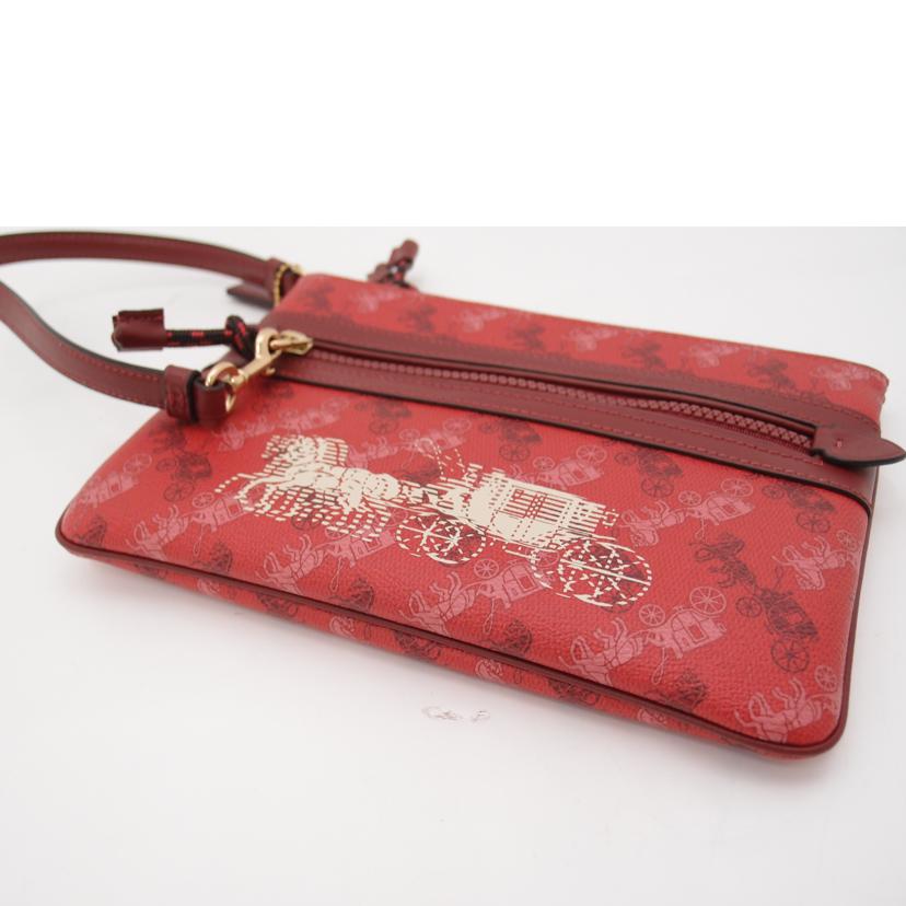 COACH コーチ 赤 レディース/ホースアンドキャリッジポーチ/レッド/F84635//K1932/SAランク/69