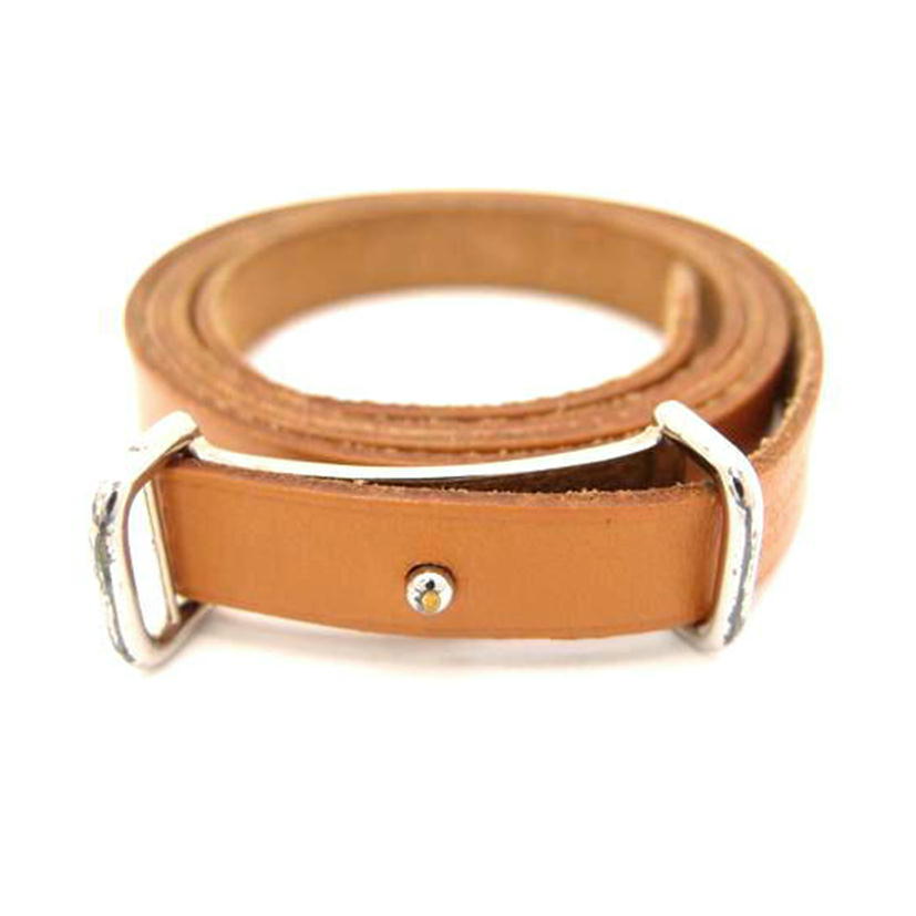 HERMES エルメス 茶 レディース メンズ/アピⅡロングブレスレット/ブラウン//M □O/ABランク/69