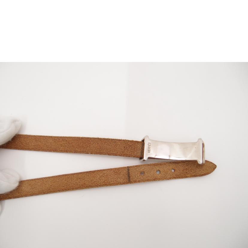 HERMES エルメス 茶 レディース メンズ/アピⅡロングブレスレット/ブラウン//M □O/ABランク/69