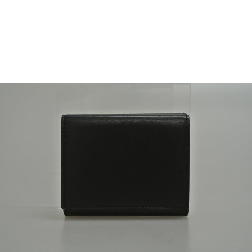 YSL サンローラン/コンパクトウォレット 黒 /MRT556375//1218/ABランク/87