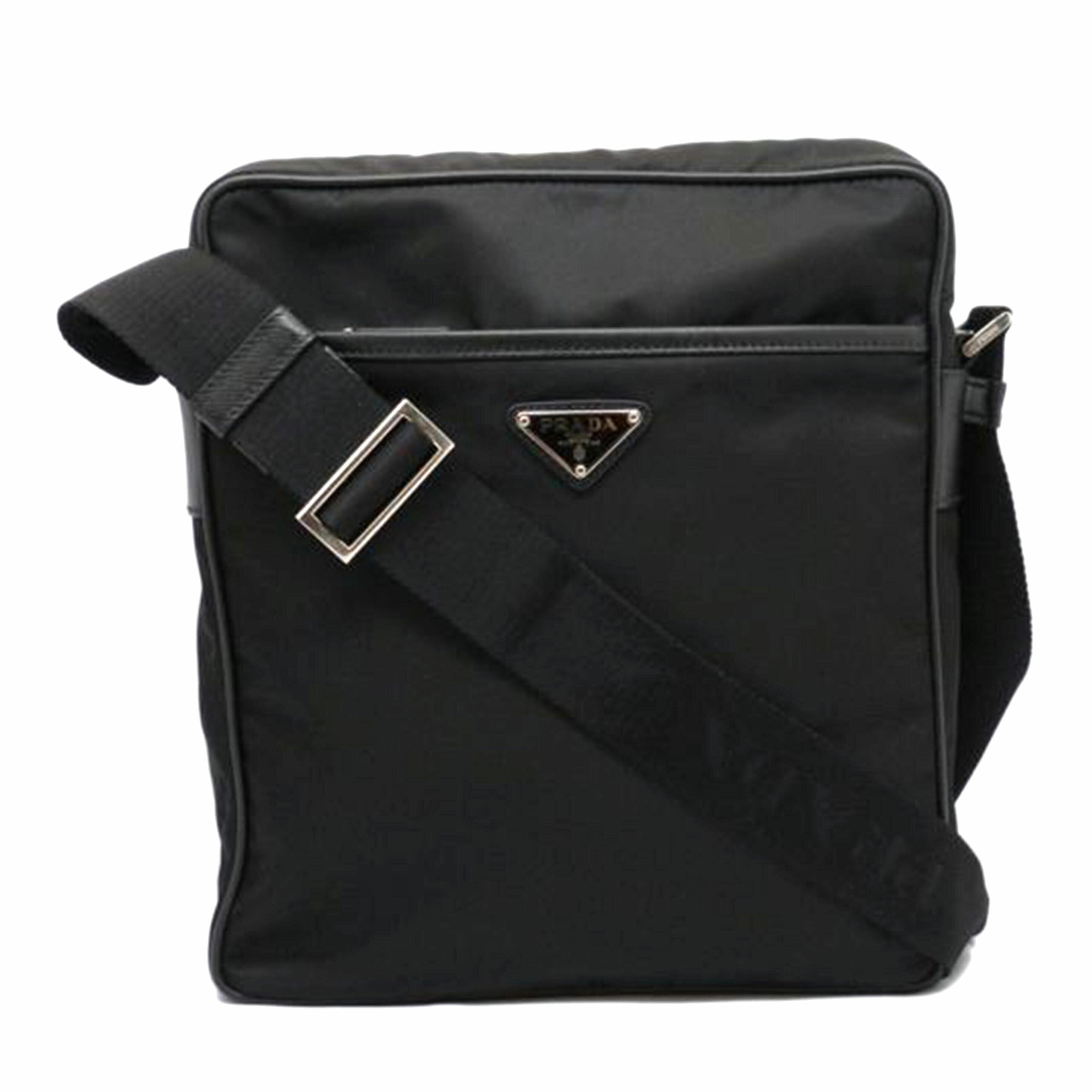 PRADA プラダ/テスートサフィアーノ ナイロンショルダーバッグ/2VH002//Aランク/03