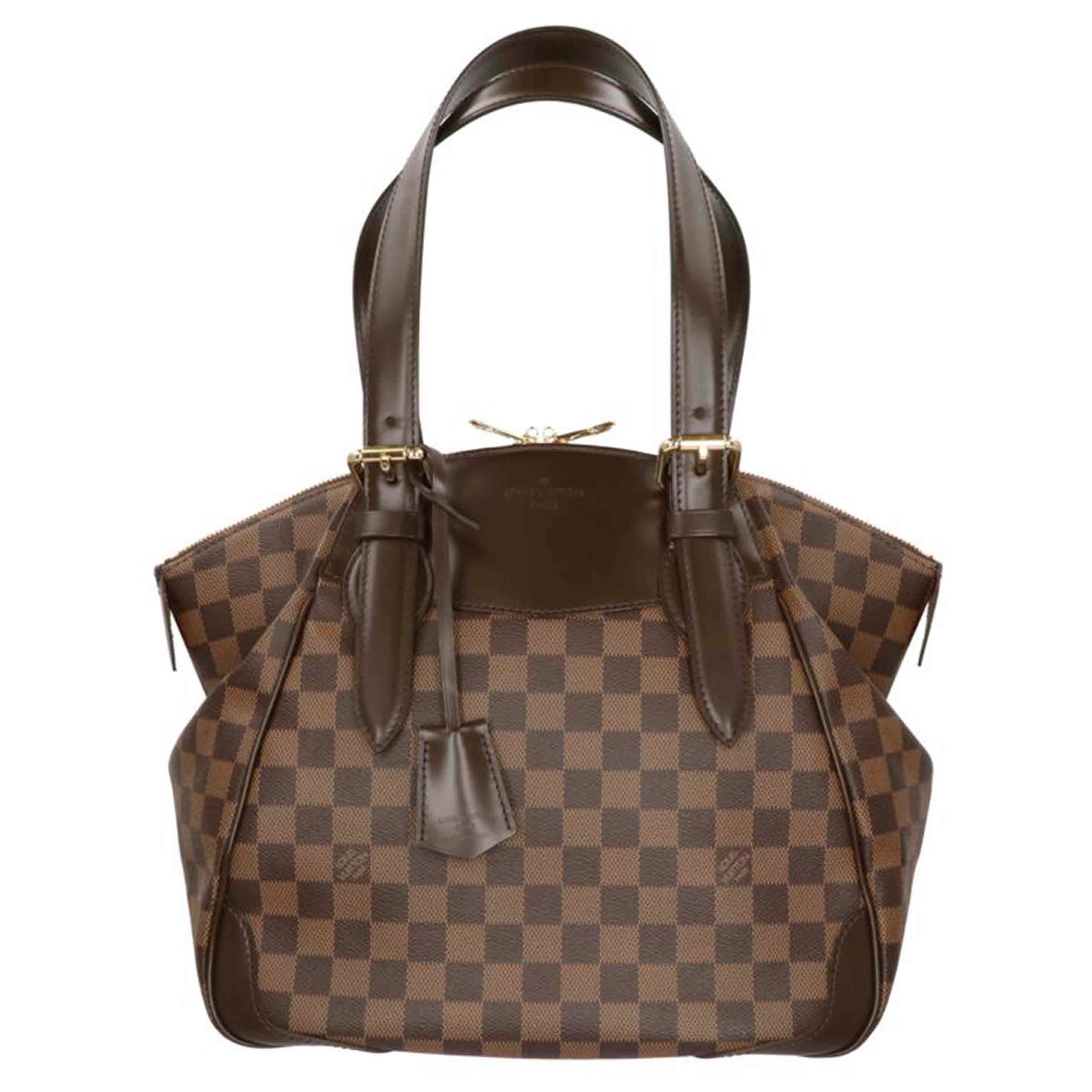 LOUIS VUITTON ルイヴィトン ルイ・ヴィトン ビトン ダミエ・エベヌ 市松模様 ブラウン 茶 ショルダーバッグ ハンドバッグ トートバッグ ブラウン メンズ レディース 定番 人気 LV 斜め掛け 肩がけ/ヴェローナMM/ダミエ/エベヌ /N41118//DU1***/Aランク/09