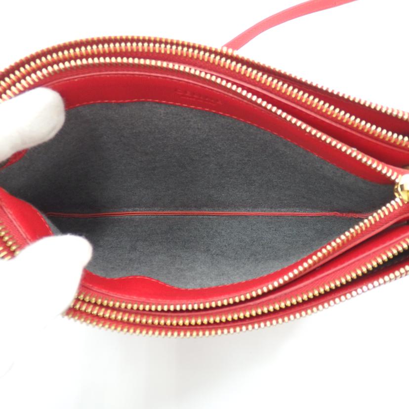 CELINE セリーヌ/レザートリオラージ/ショルダーバッグ//S-CU-1123/Bランク/77