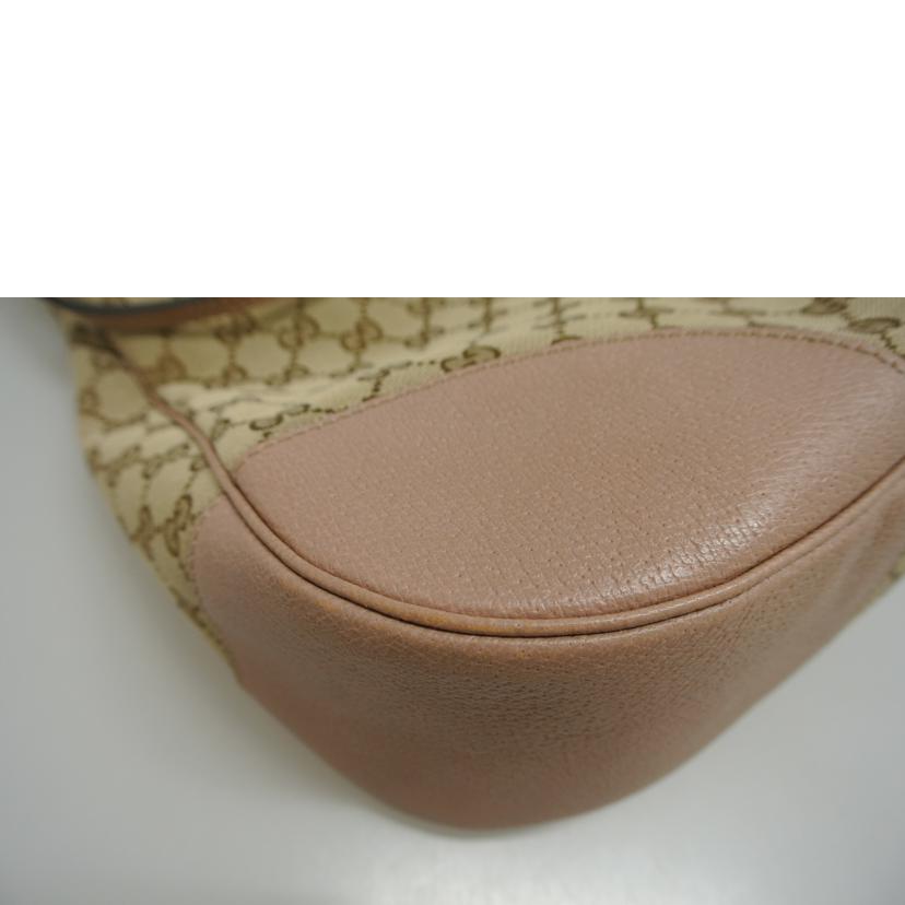 GUCCI グッチ/GGキャンバスワンショルダーバッグ 茶ピンク/336754//213048/Bランク/87