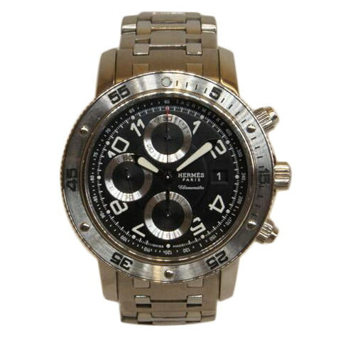 HERMES エルメス/クリッパーダイバークロノグラフ/裏スケオートマSS/CP2.910//245****/ABランク/92