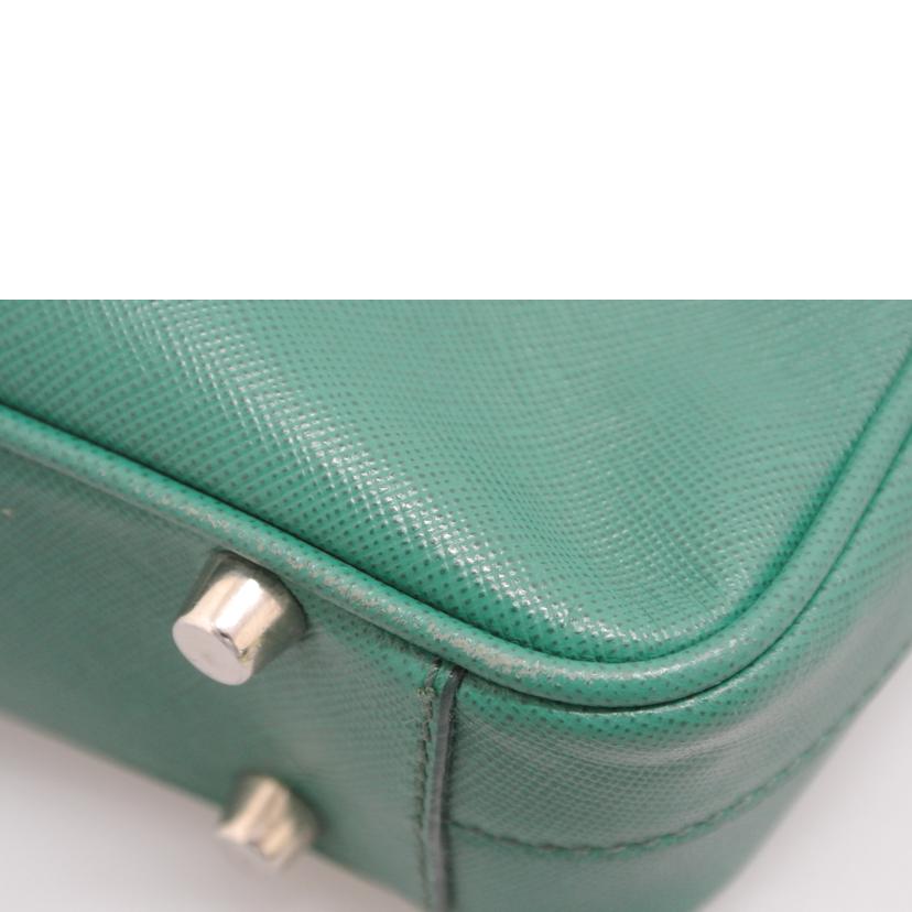PRADA プラダ/サフィアーノハンドバッグ 緑/BN0308//53/ABランク/87
