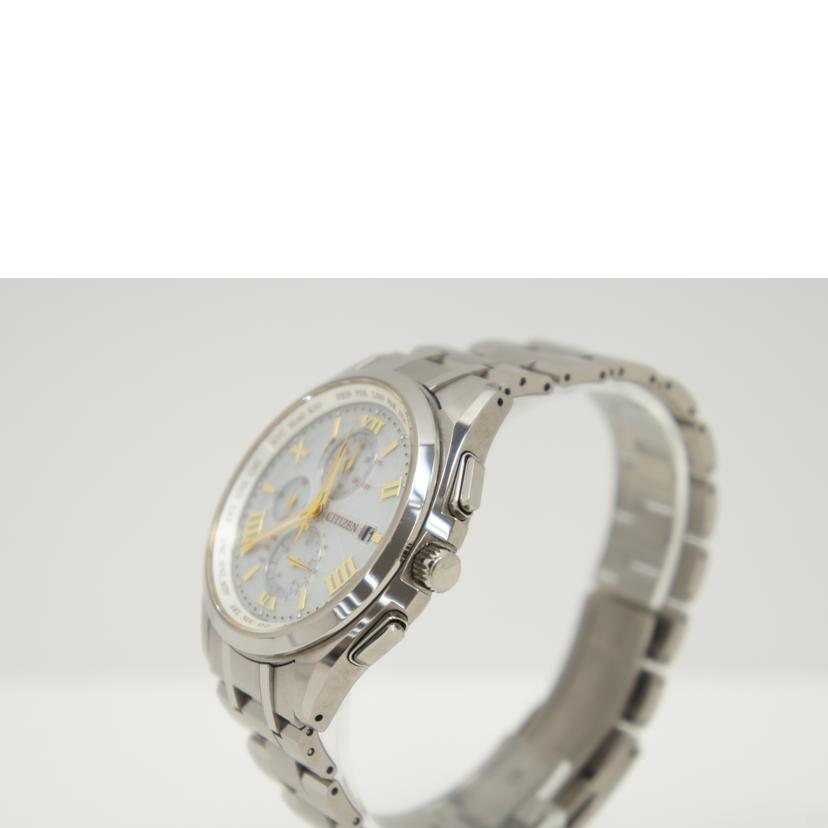 CITIZEN シチズン/アテッサ/ダイレクトフライト/ソーラー電波/チタン/AT8041-62A//901000691/Aランク/75