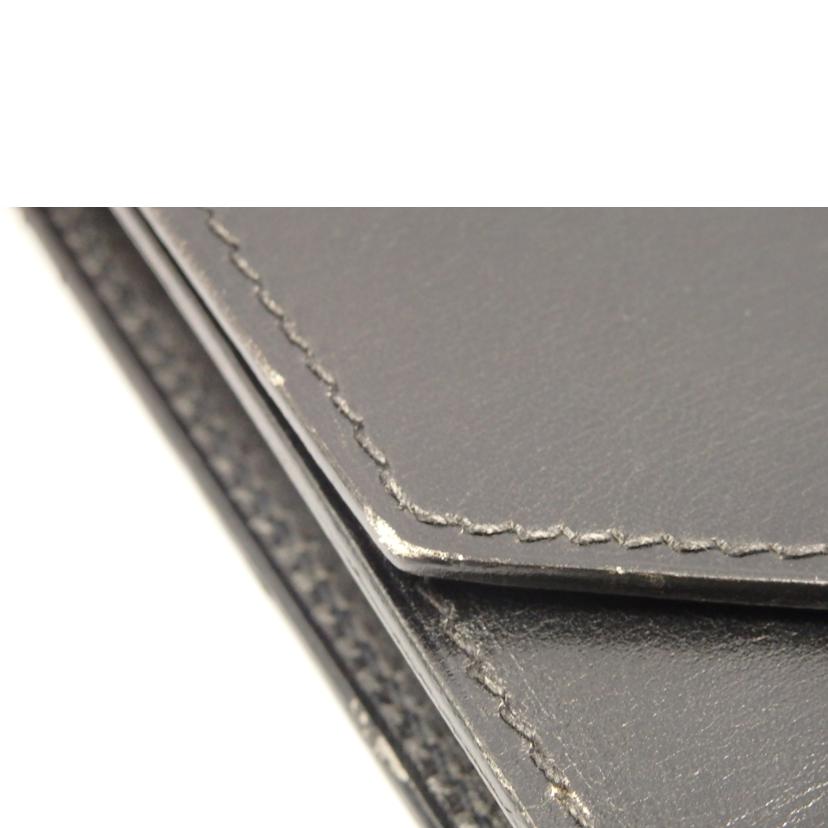 HERMES HERMES/HERMES クラッチボックススカーフ黒//Bランク/62