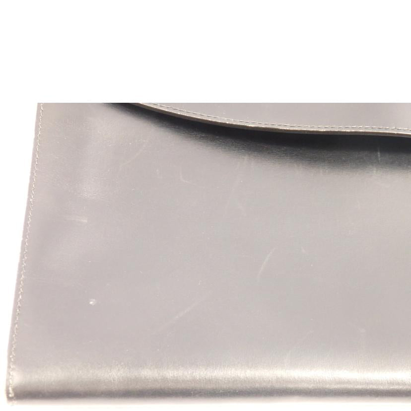 HERMES HERMES/HERMES クラッチボックススカーフ黒//Bランク/62