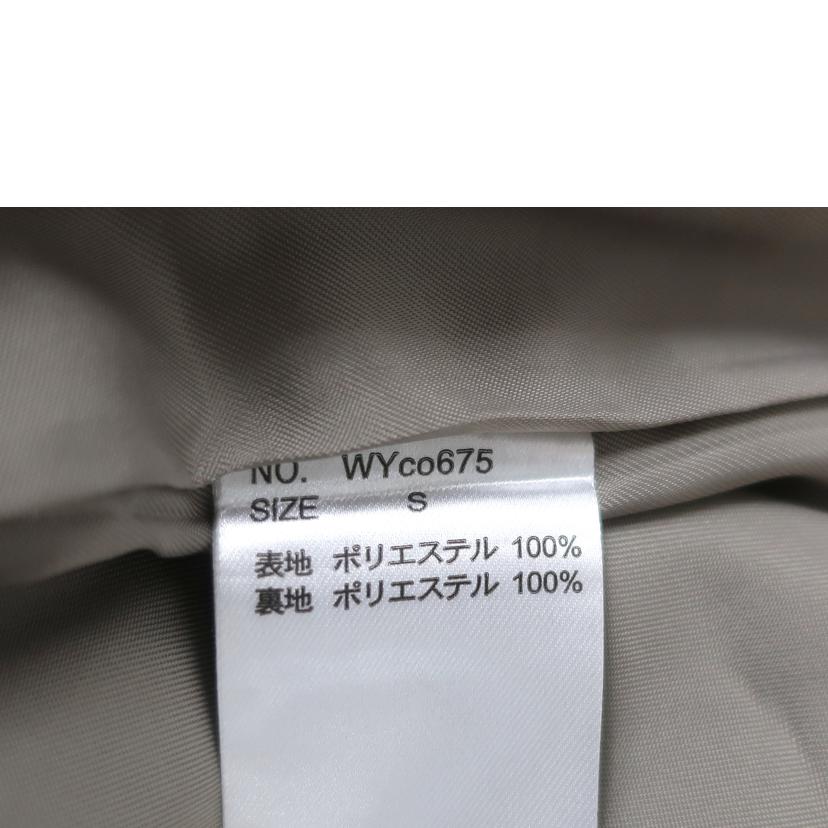 WYM ウィム/ミニマル ワイド トレンチコート メンズ/WYco675//SAランク/65