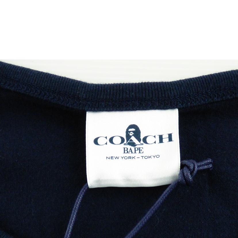 A BATHING APE × COACH/Tシャツ レディース/C4929//Sサイズ/Aランク/64