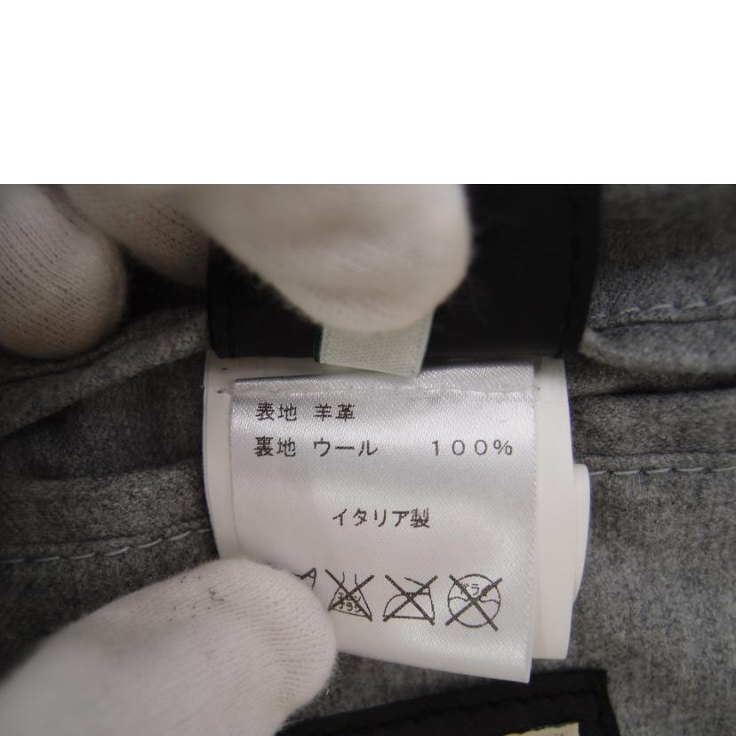 LUIGIBORRELLI ルイジボレッリ/LUIGIBORRELLI レザージャケット//Aランク/69