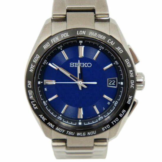SEIKO セイコー/ブライツ/ソーラー電波/チタン/SAGZ089//891217/Aランク/75