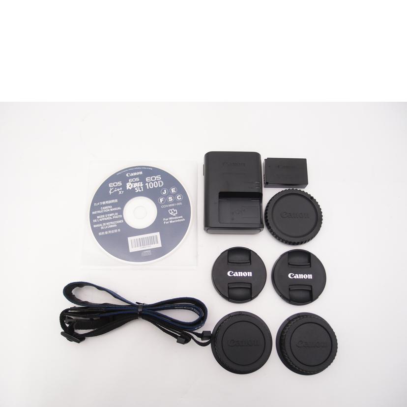 CANON キャノン/ダブルズームキット/デジタル一眼/EOS Kiss X7//401073015119/Aランク/69