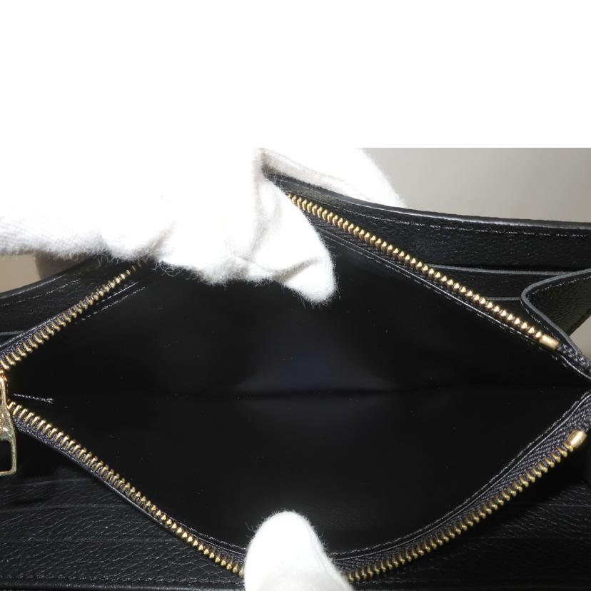 LOUIS VUITTON ルイ・ヴィトン/ポルトフォイユサラ アンプラント ノワール 長財布/M61182//ICチップ確認済/SAランク/65
