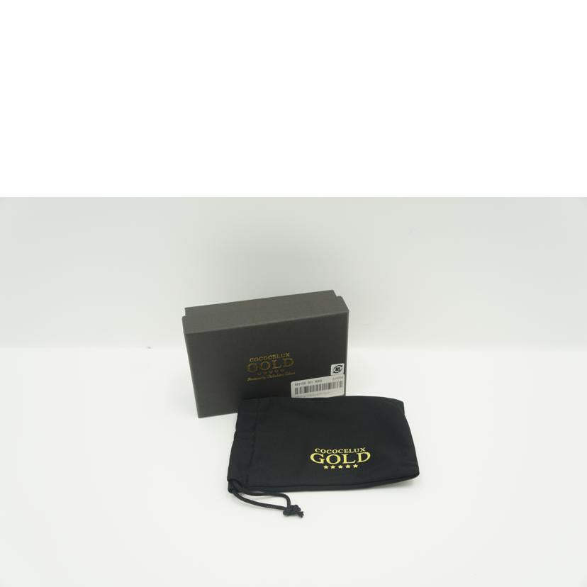 COCOCELUX GOLD ココセリュックス ゴールド/クロコ型押しミニウォレット/206DA0297//Aランク/75
