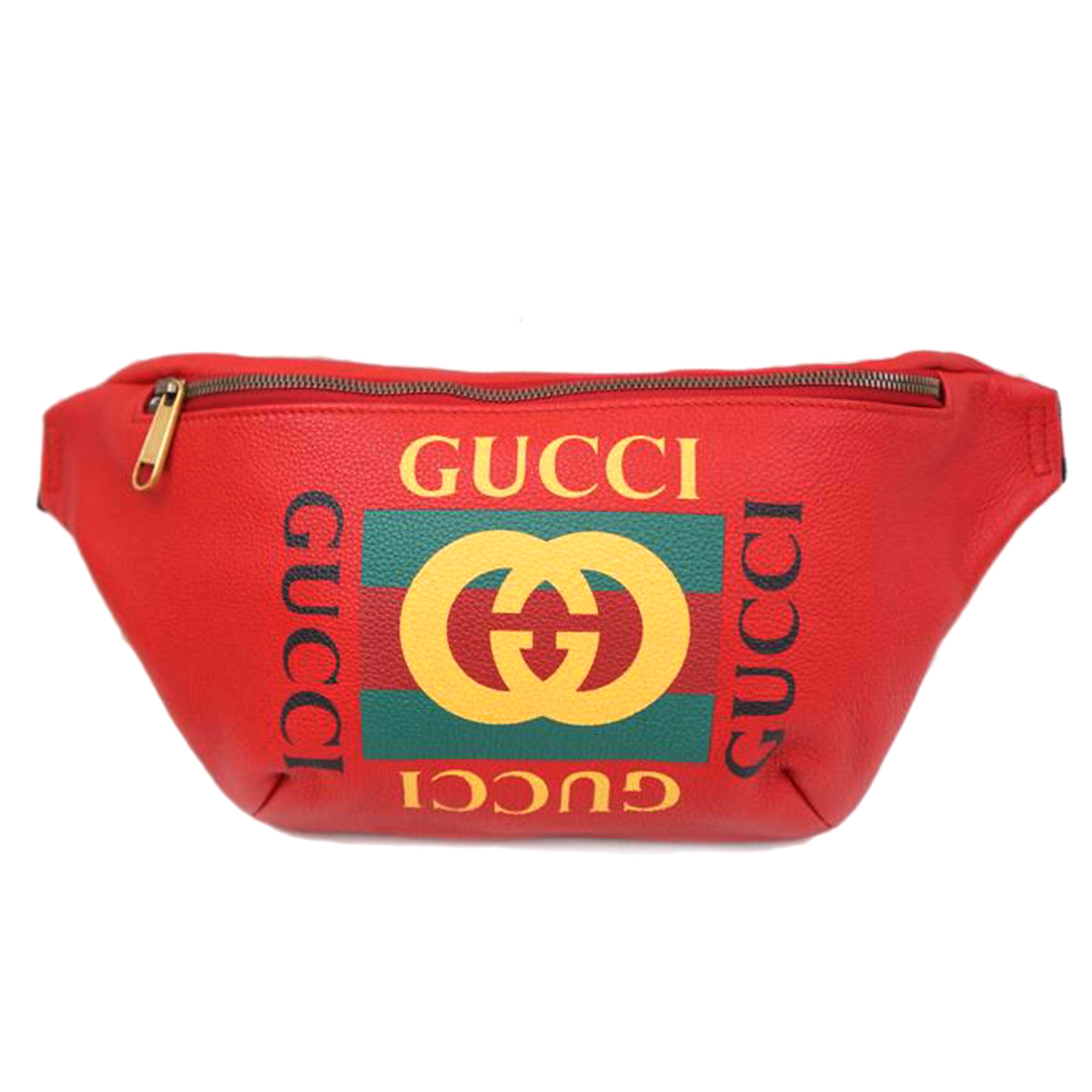 GUCCI グッチ/GGロゴプリントボディバック/530412//525040/Aランク/67