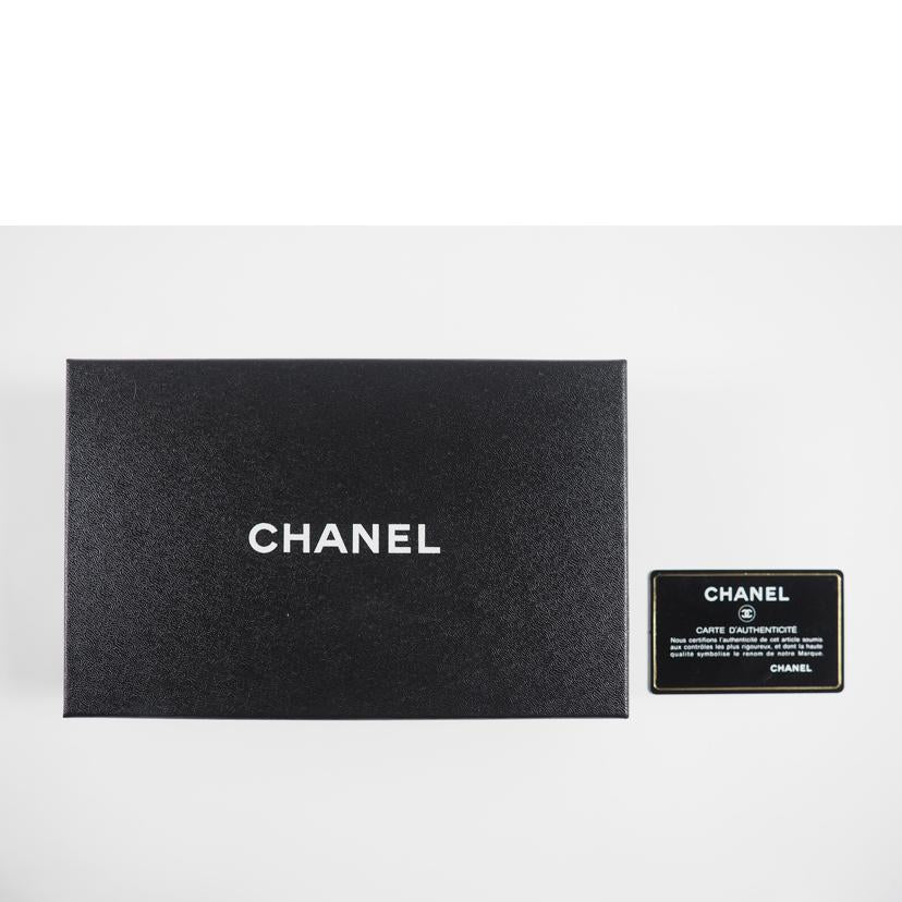CHANEL シャネル/キャビアスキン マトラッセ Wホック長財布/A48983//18355930/Bランク/79