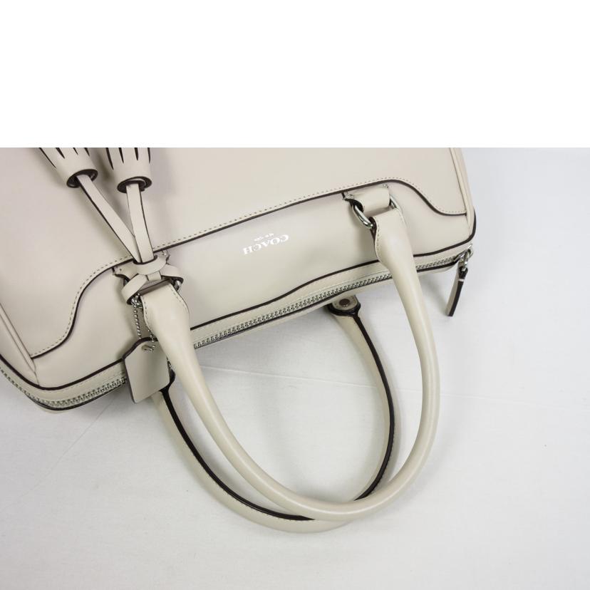 COACH コーチ/タッセル ミニボストンバッグ/23574//D13**/ABランク/70