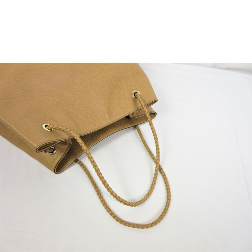 GUCCI グッチ/レザー ロゴセミショルダートートバッグ/380118//520981/ABランク/70