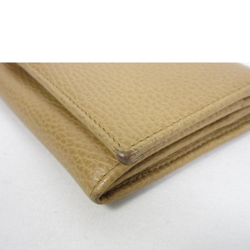 GUCCI グッチ/レザー二つ折り長財布/346058//4276/ABランク/70