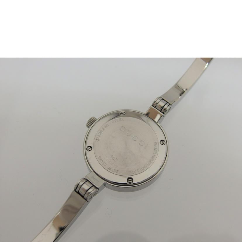 GUCCI グッチ/ガーネットベゼル/バングルウォッチ/クォーツ/YA105535(105)//12206899/Aランク/04