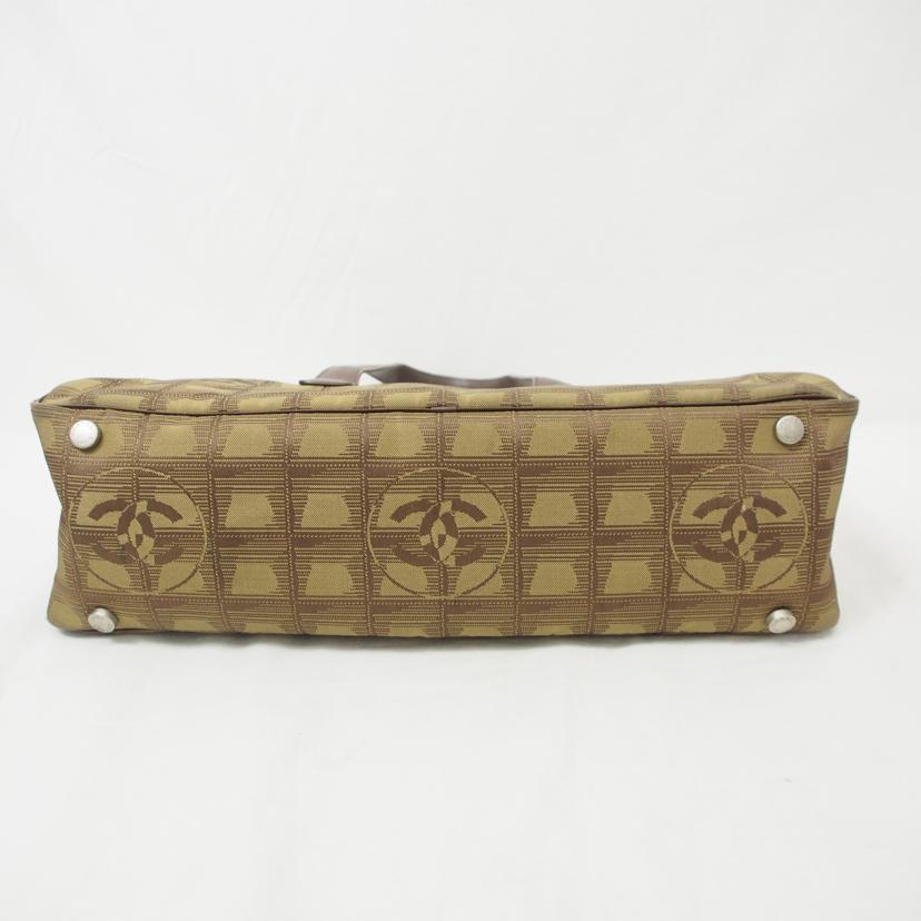 CHANEL CHANEL/ニュートラベルラインミニボストン/カーキ/A15828//7243324/ABランク/78