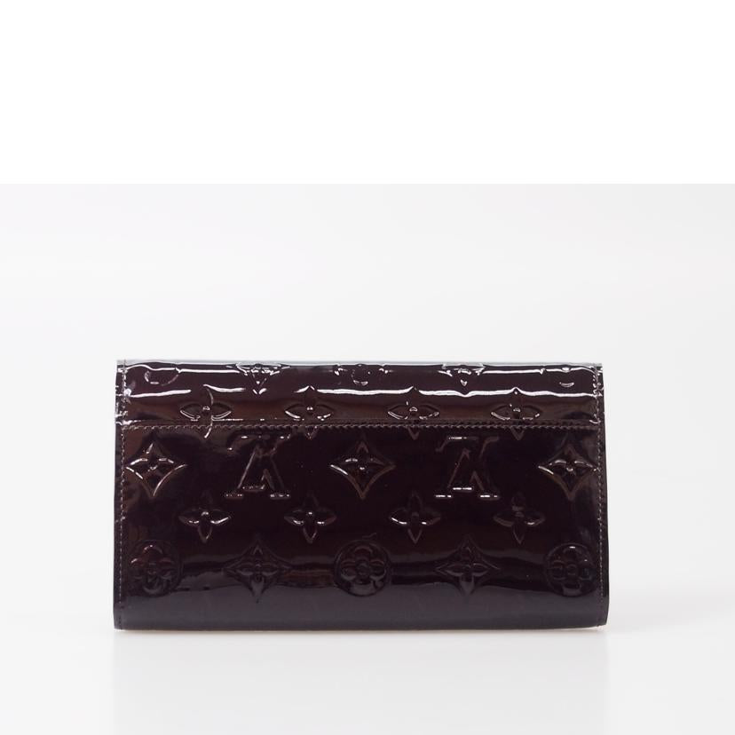 LV ルイ・ヴィトン/ポルトフォイユ・サラ/ヴェルニ/アマラント/M90152//SAランク/76