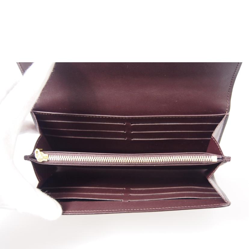 LV ルイ・ヴィトン/ポルトフォイユ・サラ/ヴェルニ/アマラント/M90152//SAランク/76